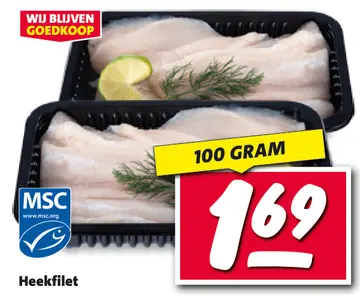 Aanbieding: Heekfilet