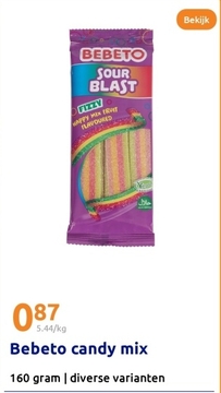 Aanbieding: Bebeto candy mix