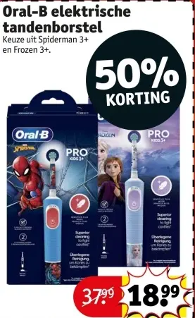 Promotie: Oral-B elektrische tandenborstel