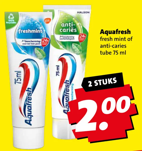 Aanbieding: Aquafresh