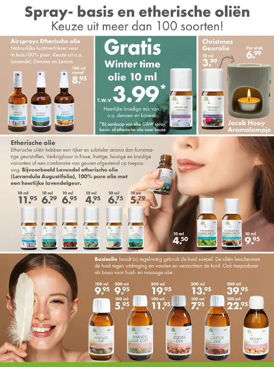 Aanbieding: Spray- basis en etherische oliën