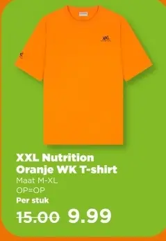 Aanbieding: Oranje WK T-shirt