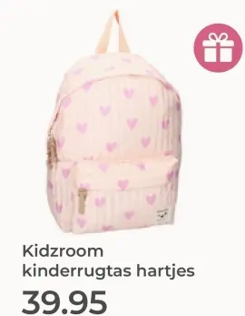 Aanbieding: Kinderrugtas hartjes