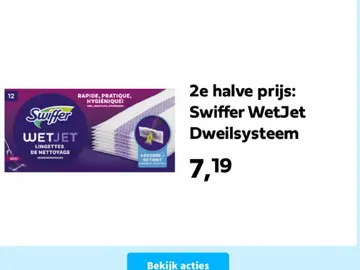 Aanbieding: Swiffer WetJet Dweilsysteem