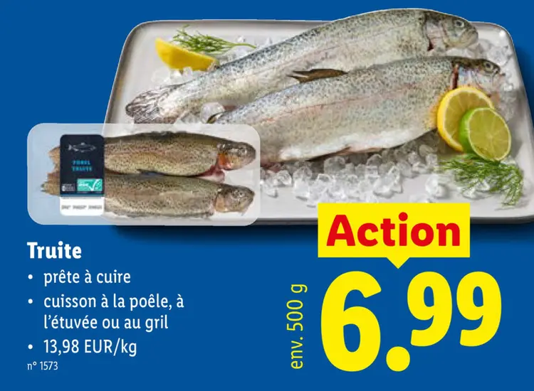 Offre: Truite