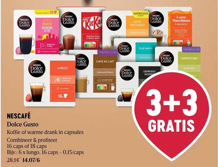 Promotie: Dolce Gusto