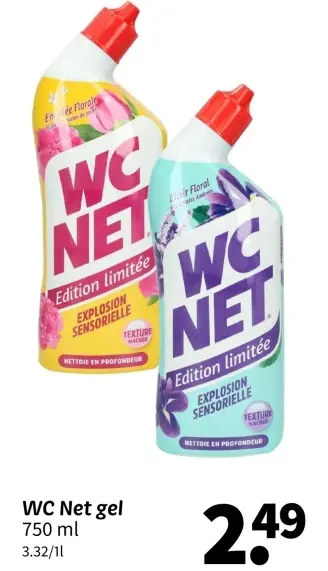 Promotie: WC Net gel