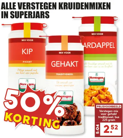 Aanbieding: Kruidenmixen in superjars
