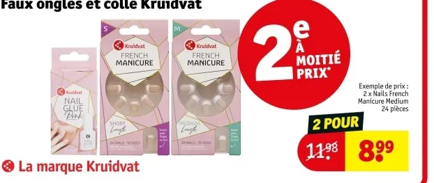 Offre: Faux ongles et colle