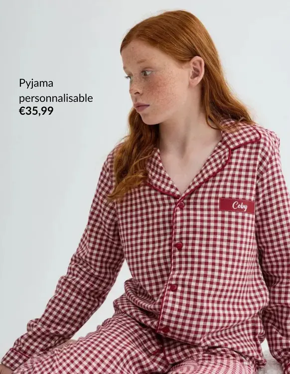 Offre: Pyjama personnalisable
