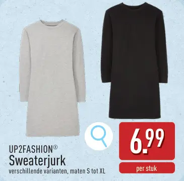 Promotie: Sweaterjurk