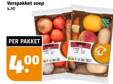 Aanbieding: Verspakket soep