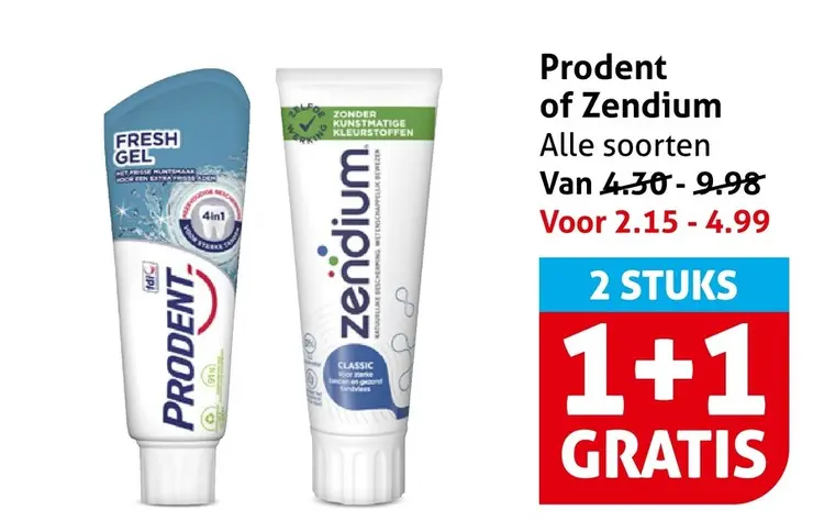 Aanbieding: Prodent or Zendium