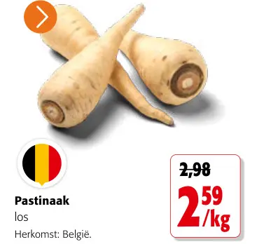Promotie: Pastinaak