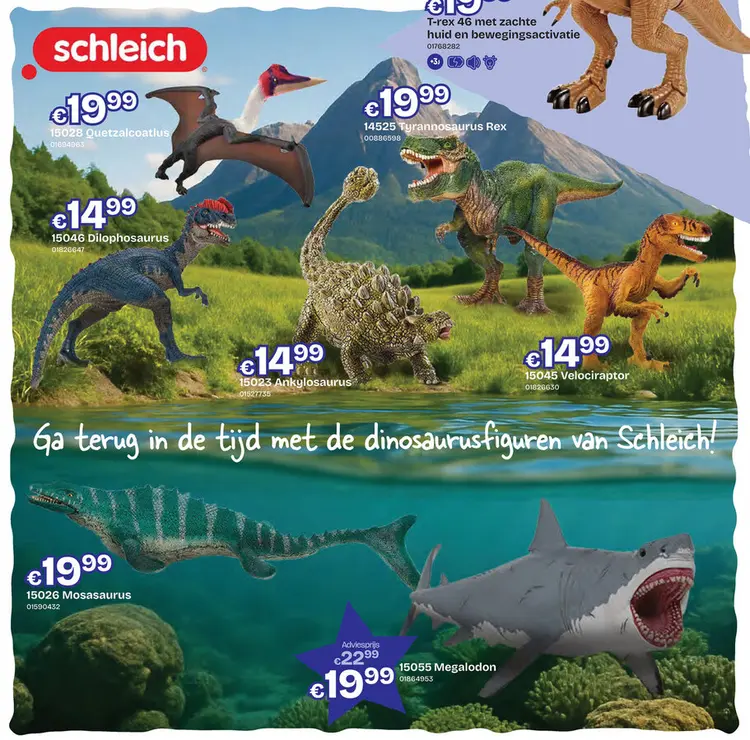 Aanbieding: Dinosaurusfiguren