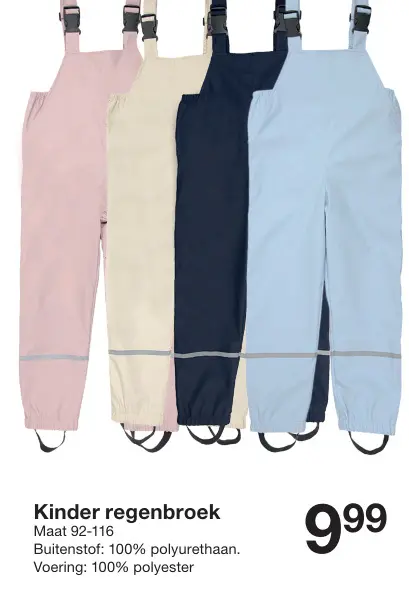 Aanbieding: Kinder regenbroek