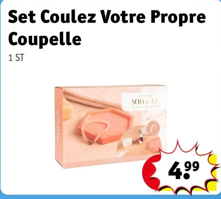 Offre: Set Coulez Votre Propre Coupelle