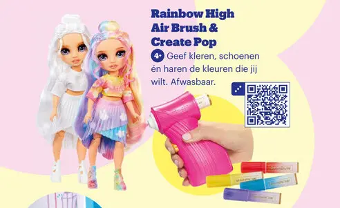 Promotie: Rainbow High Air Brush & Create Pop