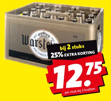 Aanbieding: Krat bier