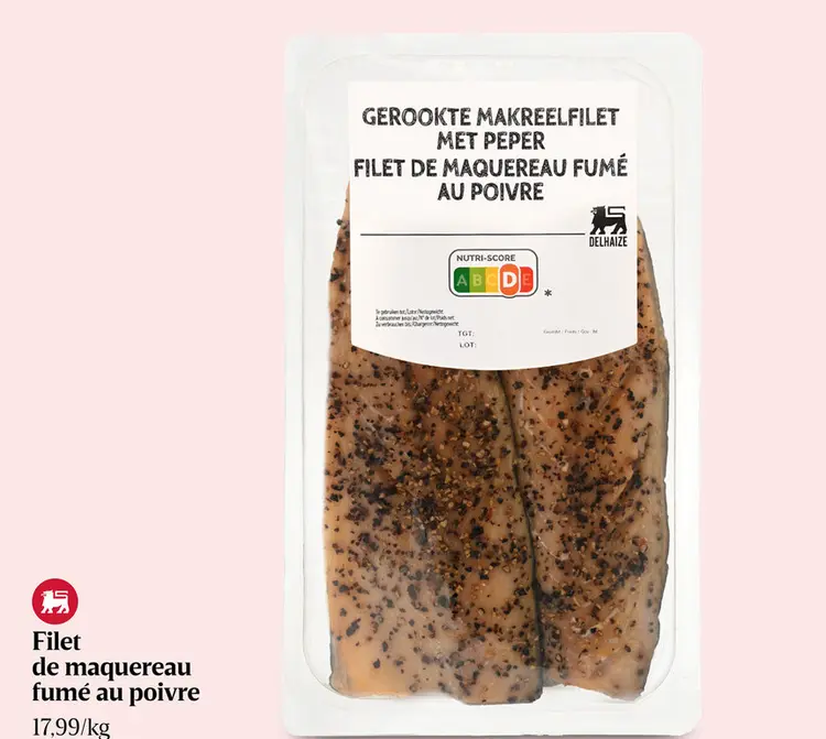 Offre: Filet de maquereau | Fumé | Poivre