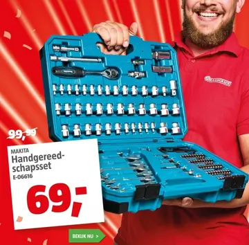 Aanbieding: MAKITA Handgereedschapsset