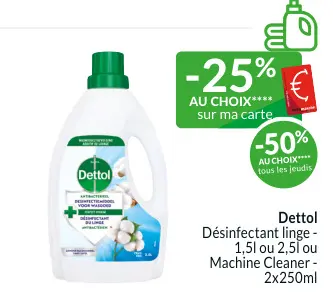 Offre: Désinfectant linge