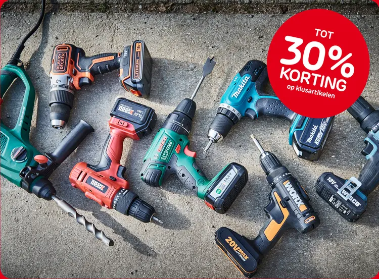 Aanbieding: Klusartikelen