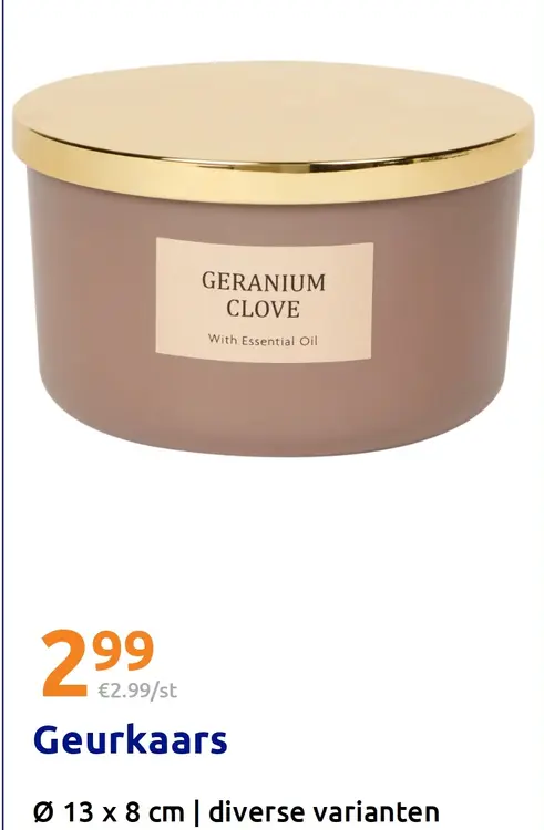 Promotie: Geurkaars