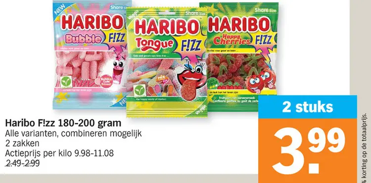 Aanbieding: Haribo F!zz