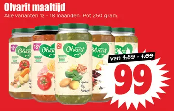 Aanbieding: Olvarit maaltijd