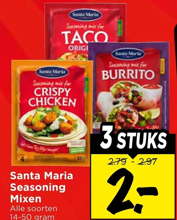 Aanbieding: Seasoning Mixen