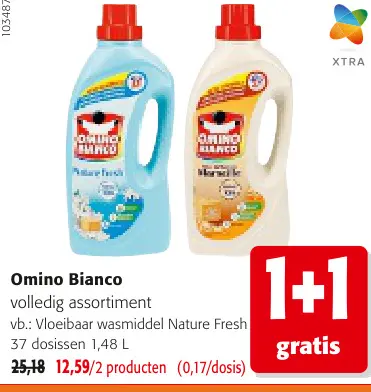 Promotie: Omino Bianco volledig assortiment