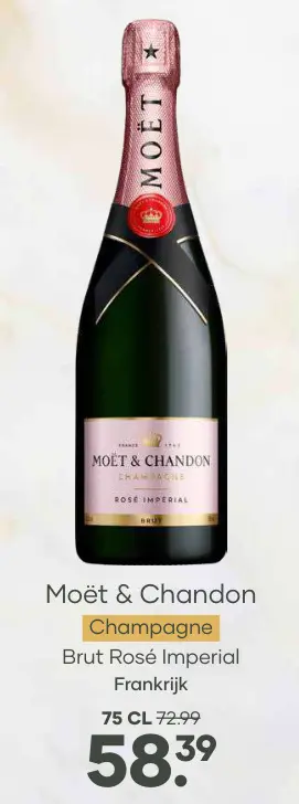 Aanbieding: Champagne Brut Rosé Imperial