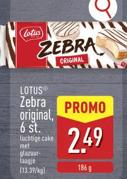 Promotie: Zebra original