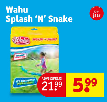 Aanbieding: Wahu Splash ' N ' Snake