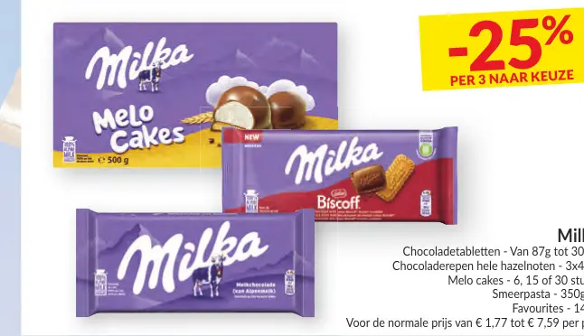 Promotie: Chocoladetabletten