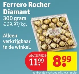 Promotie: Ferrero Rocher Diamant