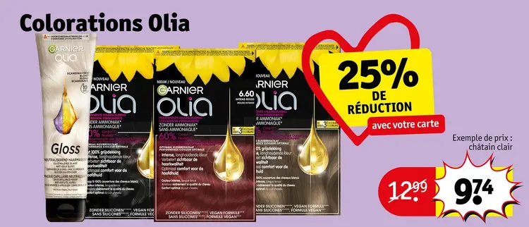 Offre: Colorations Olia