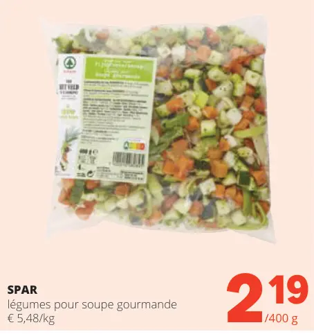 Offre: légumes pour soupe gourmande