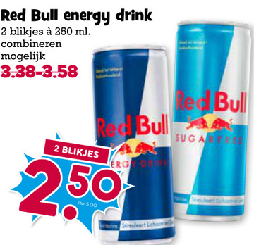 Aanbieding: Red Bull energy drink