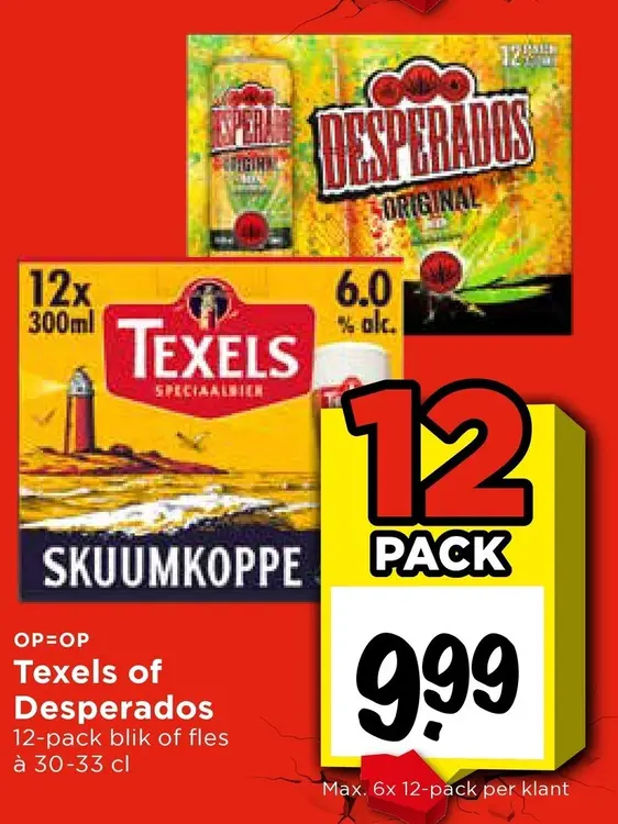 Aanbieding: Texels or Desperados