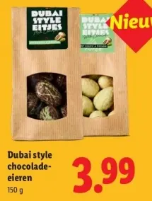 Aanbieding: Dubai style chocolade-eieren