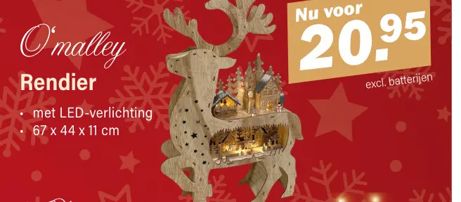 Aanbieding: Rendier