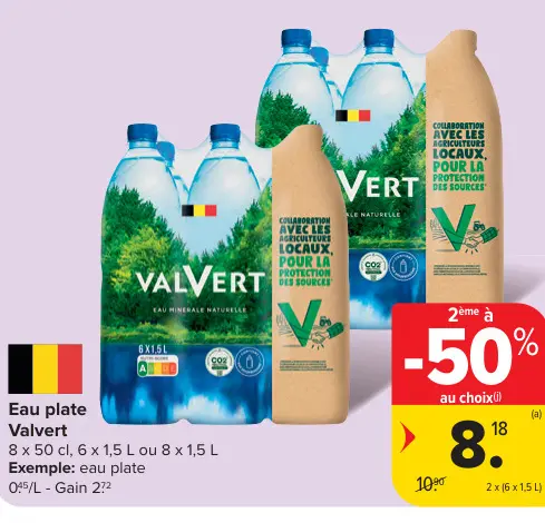 Offre: Eau plate