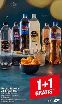 Aanbieding: Pepsi, Rivella of Royal Club