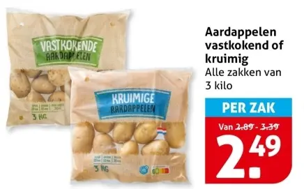 Aanbieding: Aardappelen