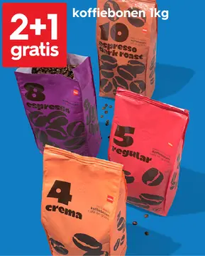 Aanbieding: koffiebonen