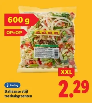 Aanbieding: Roerbakoroenten