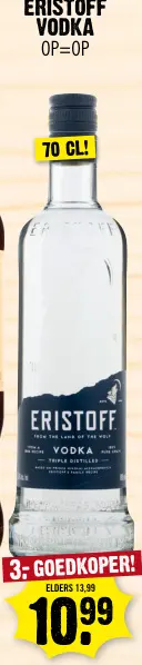Aanbieding: Vodka