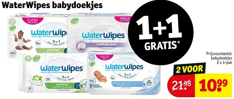 Aanbieding: Babydoekjes